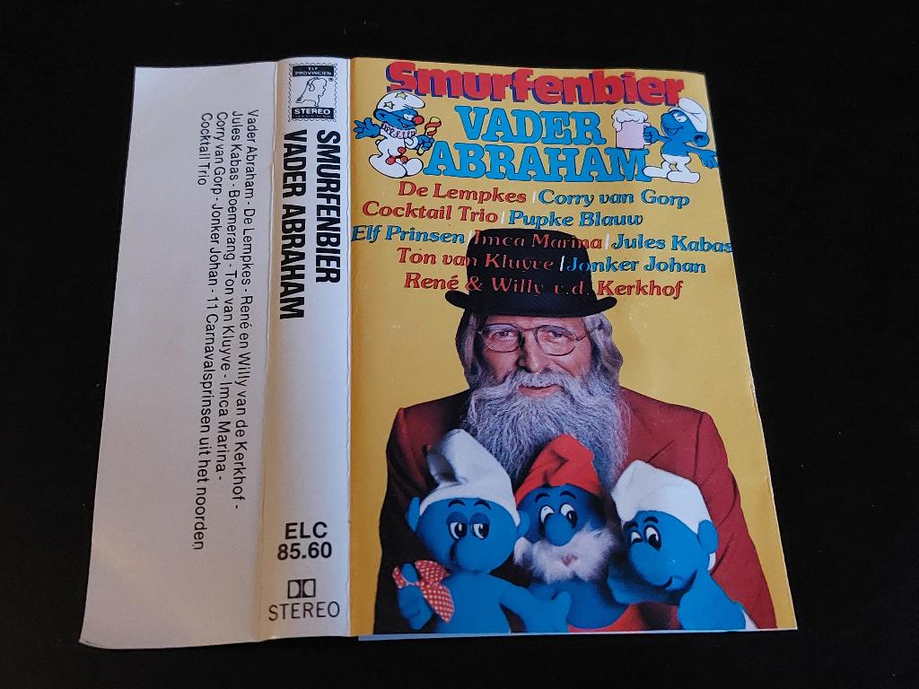 SMURFENBIER (MC), Cd's en Dvd's, Ophalen of Verzenden, Zo goed als nieuw, Origineel, 1 bandje