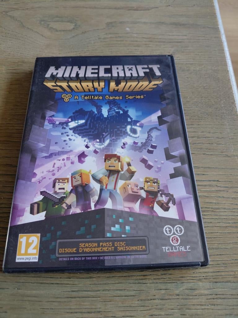 Minecraft: Story Mode pc game Season Pass Disc., Avontuur en Actie, 1 speler, Ophalen of Verzenden, Zo goed als nieuw
