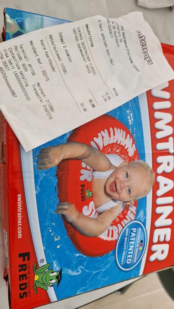 Swimtrainer, Ophalen, Jongetje of Meisje, One size, Nieuw