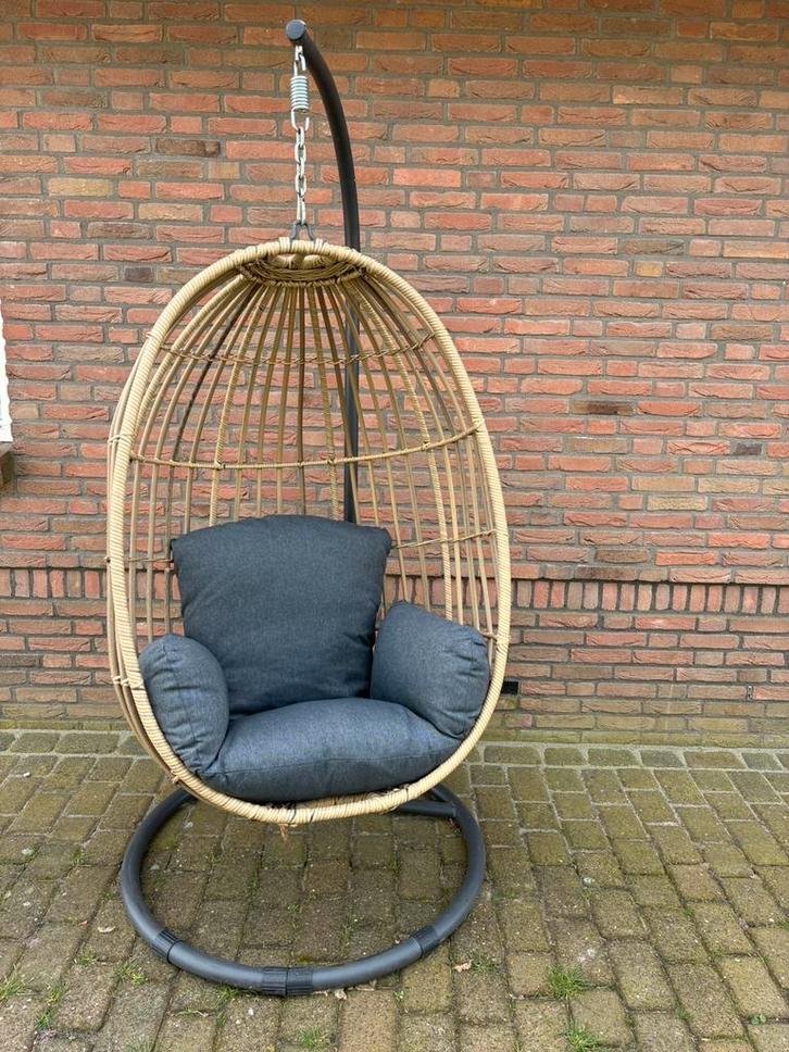 Garden Impressions: Panama hangstoel / swing egg, Tuin en Terras, Tuinstoelen, Gebruikt, Rotan, Ophalen