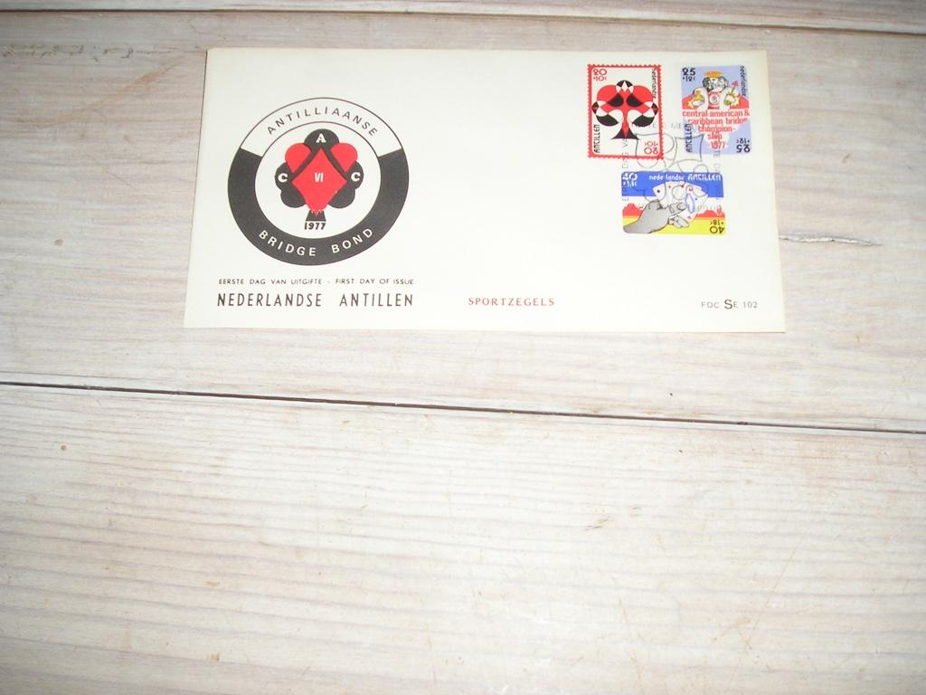 FDC Nederlandse Antillen 1977, Postzegels en Munten, Postzegels | Eerstedagenveloppen, Ophalen of Verzenden, Onbeschreven, Rest van de wereld