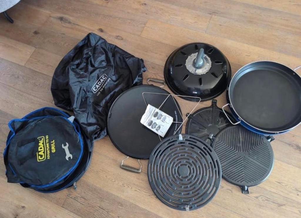 Cadac Eazy Grill Skottelbraai & BBQ met Paella Pan Set, Ophalen, Gebruikt