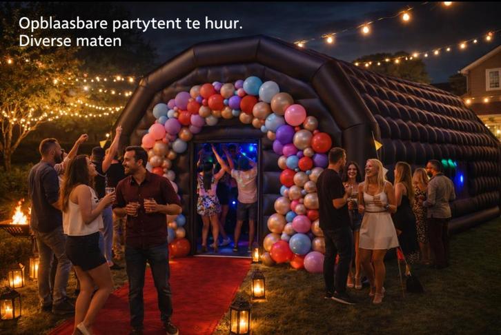OPBLAASBARE FEESTTENT PARTYTENT, Tuin en Terras, Partytenten, Nieuw, Partytent, 2 meter of meer, 5 tot 8 meter, 4 tot 6 meter