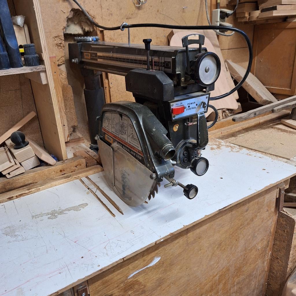 Craftsman afkortzaag, Ophalen, Gebruikt, Craftsman, Afkortzaag