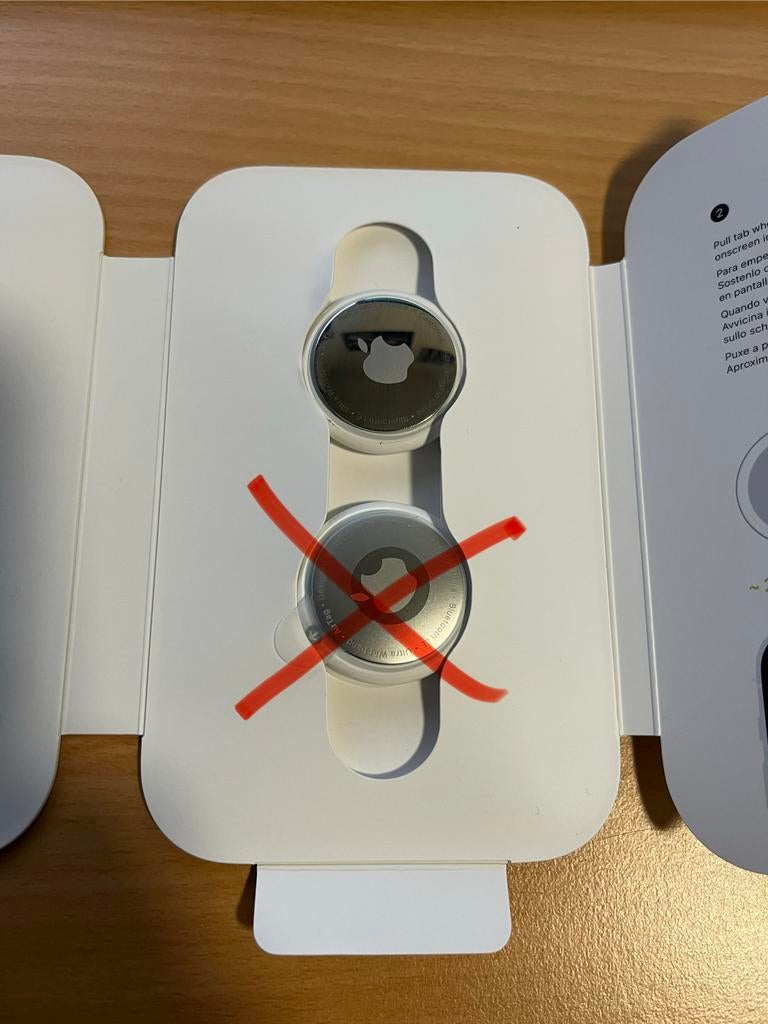 Apple AirTag, Telecommunicatie, Mobiele telefoons | Toebehoren en Onderdelen, Ophalen of Verzenden, Zo goed als nieuw, Bescherming