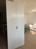 IKEA Forsand kastdeuren wit met zwarte handgrepen + scharnie, Huis en Inrichting, Overige materialen, 200 cm of meer, Zo goed als nieuw
