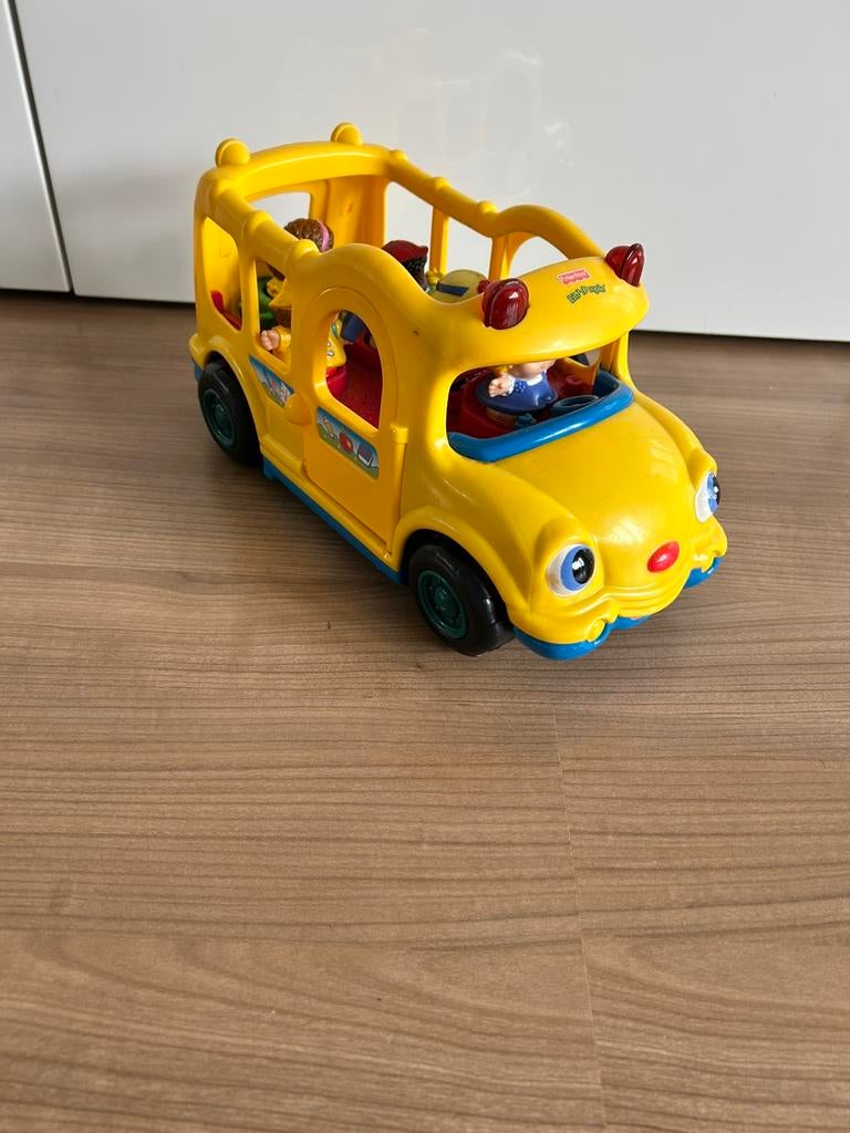 Little people bus, Kinderen en Baby's, Speelgoed | Fisher-Price, Ophalen, Zo goed als nieuw, Speelset, Met geluid