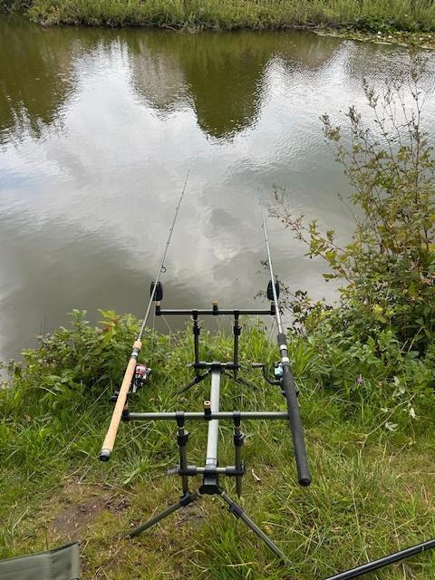 Complete Vis set, Watersport en Boten, Hengelsport | Karpervissen, Gebruikt, Complete set, Ophalen