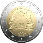De Speciale 2 Euro munt LETLAND 2019 "Opkomende Zon" in unc., Ophalen of Verzenden, Overige landen, 2 euro