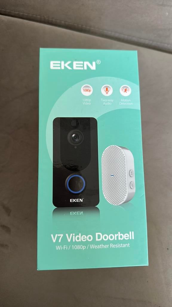 Eken v7 camera deurbel, Ophalen of Verzenden, Zo goed als nieuw