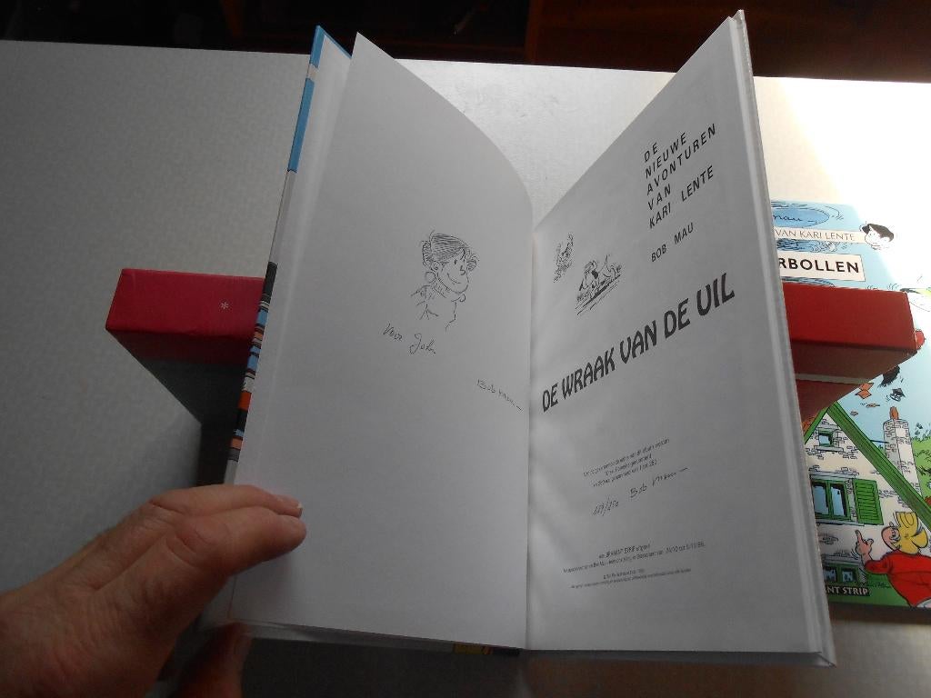 kari lente volledige reeks 1ste druk.6 x opdracht tekening., Bob Mau, Complete serie of reeks, Nieuw, Ophalen of Verzenden