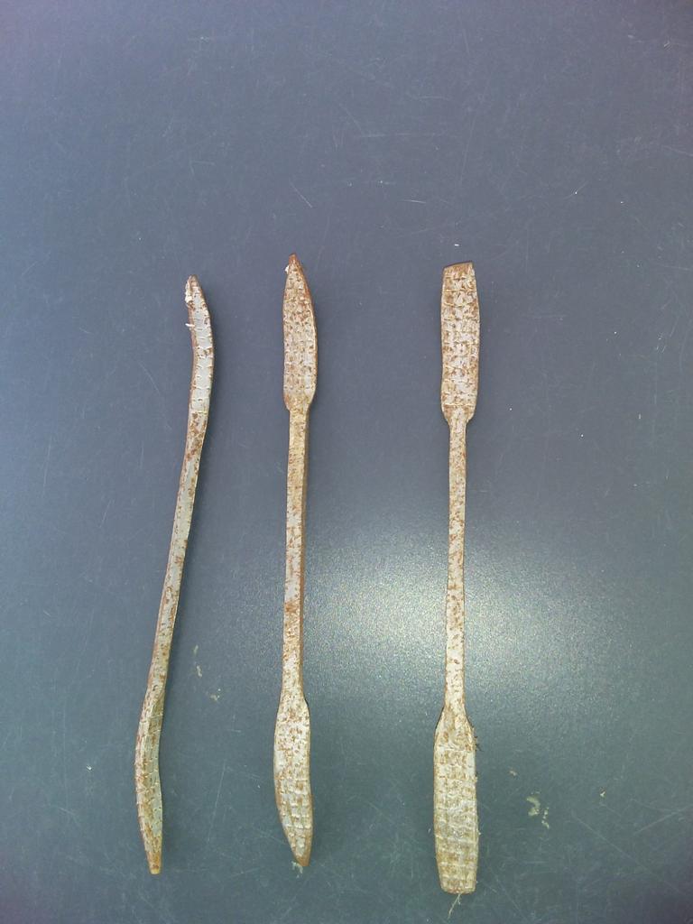 8 beeldhouw raspen, Ophalen, Gebruikt