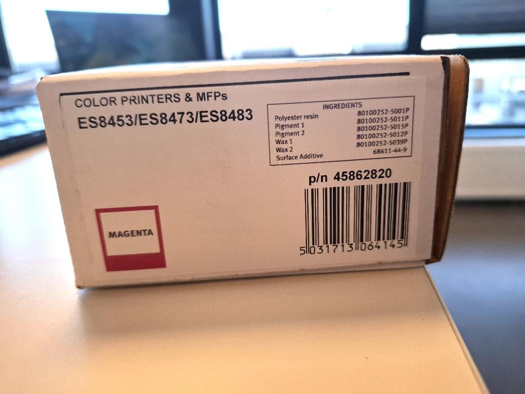 OKI Toner ES8453/ES8473/ES8483 Black/Magneta/Yellow/Cyan, Ophalen of Verzenden, Nieuw, Cartridge, OKI