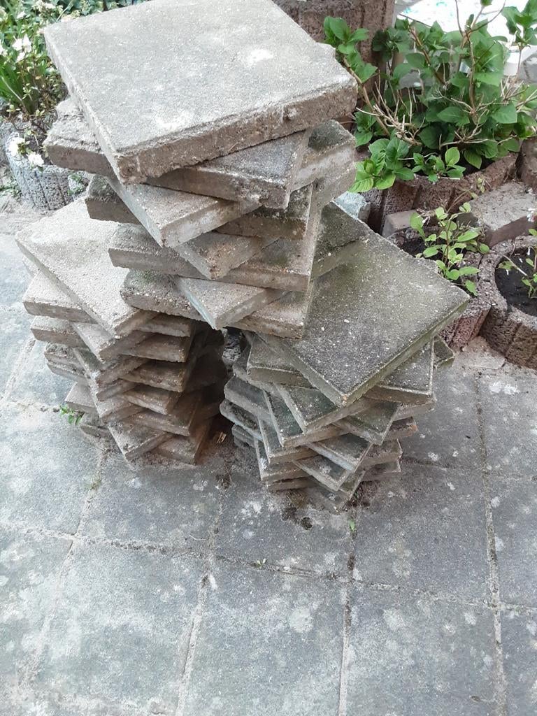 Stoeptegels gratis af te halen, Tuin en Terras, Ophalen