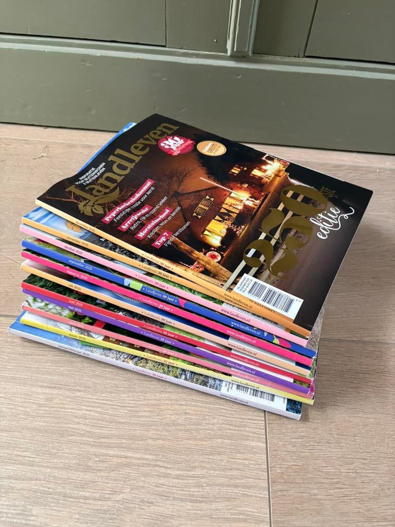 Jaargang 2025 landleven tijdschriften, Ophalen of Verzenden, Zo goed als nieuw