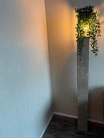 Staande lamp, Ophalen, 150 tot 200 cm, Hout, Steigerhout