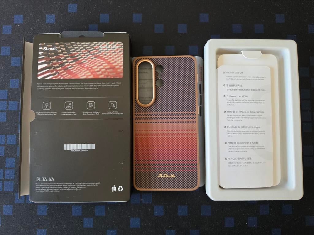PITAKA Sunset Cairn Case voor Samsung S26 Ultra, Telecommunicatie, Mobiele telefoons | Hoesjes en Frontjes | Samsung, Zo goed als nieuw