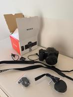 Sony ZV-E10 complete vlog set + microfoon + stabilizer, Ophalen, Minder dan 8x, Zo goed als nieuw, Sony