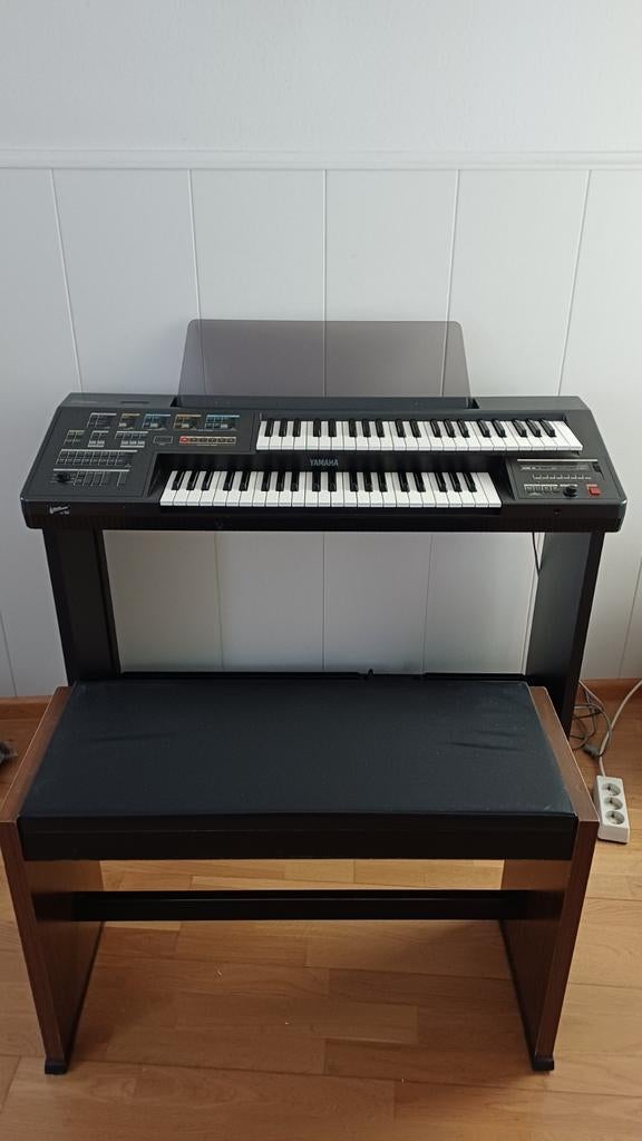Yamaha Electone HC-2 Orgel met bank en pedalen, Ophalen, Gebruikt, 2 klavieren, Orgel