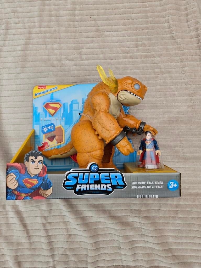 Imaginext Super Friends Superman Kaliju Clash speelset, Ophalen of Verzenden, Nieuw