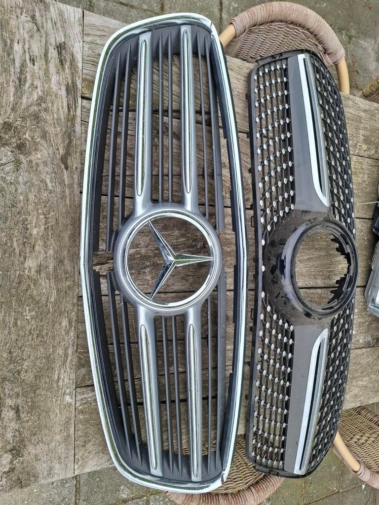 Grille en koplamp Mercedes V-klasse en G klasse, Ophalen of Verzenden