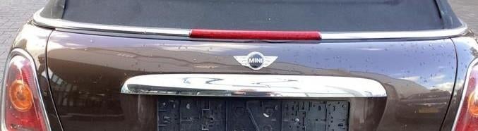 mini embleem voor achterklep mini logo sleutel r50 r51 r52, Auto-onderdelen, Ophalen of Verzenden, Nieuw, Mini
