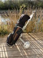 Golfset Dunlop 11 delig met kar, Ophalen of Verzenden, Gebruikt, Set, Overige merken