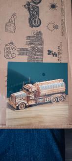 HOUTEN BOUWPAKKET VRACHTWAGEN, Hobby en Vrije tijd, Ophalen of Verzenden, Nieuw, Auto