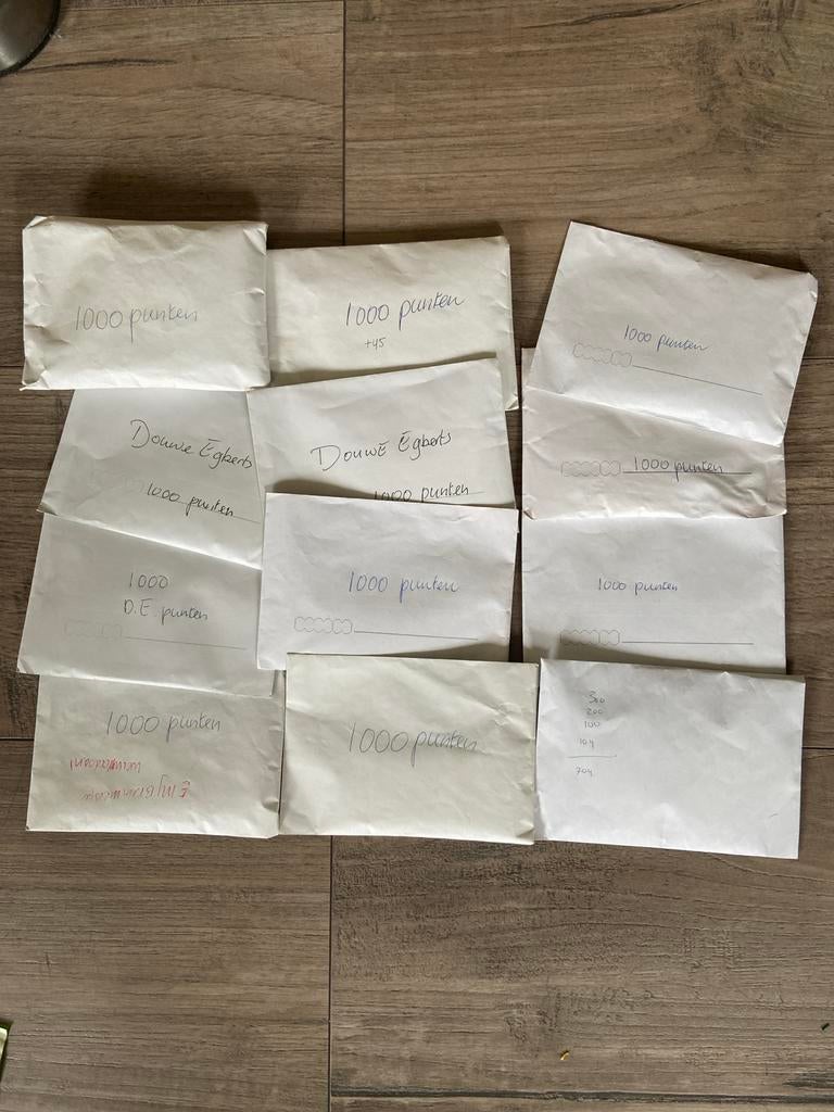 Douwe Egberts punten - 11749 stuks - Waarde 58 euro, Ophalen of Verzenden, Nieuw