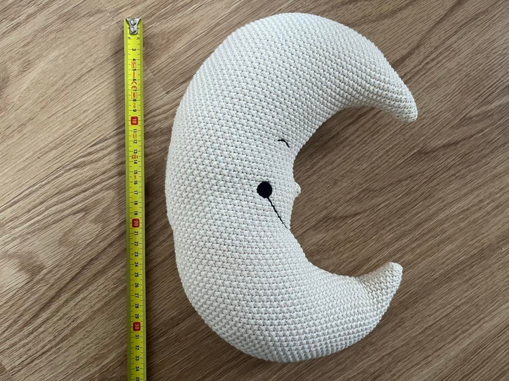 Knuffel maan, Kinderen en Baby's, Speelgoed | Knuffels en Pluche, Overige typen, Ophalen of Verzenden, Zo goed als nieuw, Middelgroot (20 tot 80 cm)