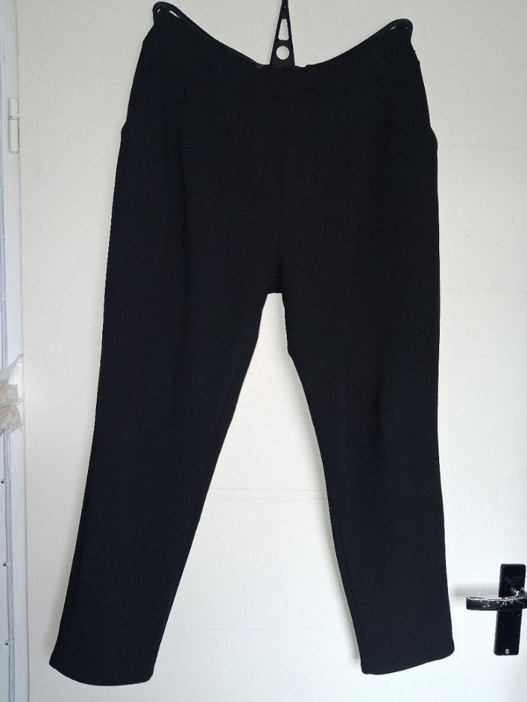 Zwart broek, maat XXL, Zwart, Maat 46/48 (XL) of groter, Ophalen of Verzenden, Zo goed als nieuw