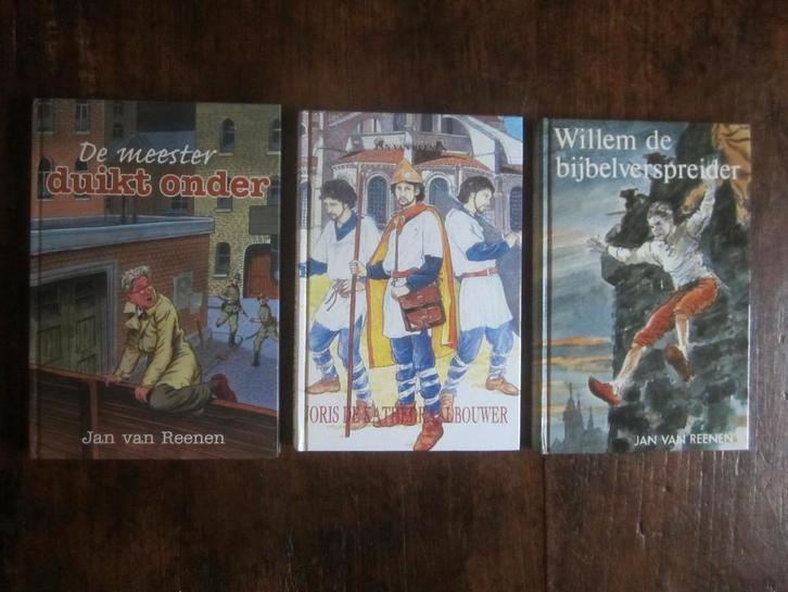 Jan van Reenen meester duikt/Joris/Willem Bijbelverspreider, Boeken, Kinderboeken | Jeugd | onder 10 jaar, Zo goed als nieuw, Fictie algemeen