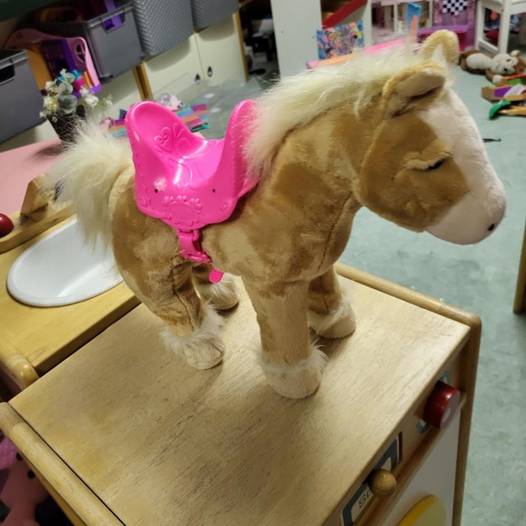 Babyborn paard, Ophalen of Verzenden, Gebruikt