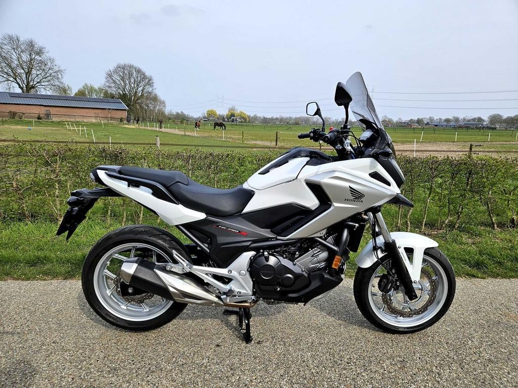 HONDA NC750 X ABS 2017 WIT Hoog Scherm NC750X Topstaat, Motoren, 2 cilinders, Bedrijf, Onbekend, Meer dan 35 kW
