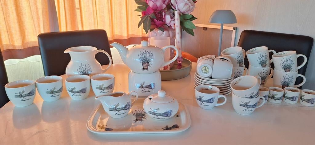 Jet Lavendel servies, Ophalen, Zo goed als nieuw, Overige typen