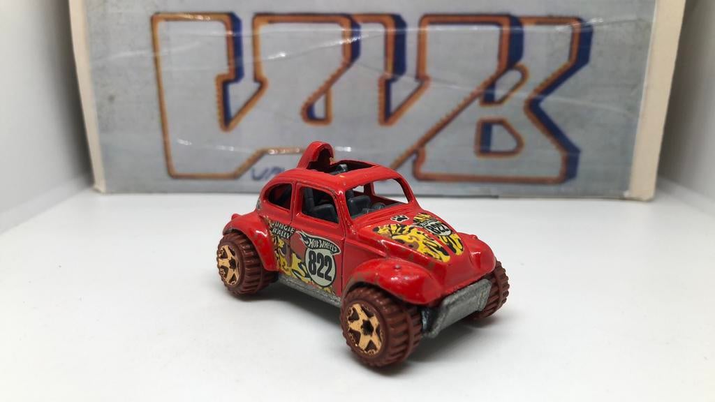 253 vw Volkswagen baja bug Hot Wheels Hotwheels VAVB zgan, Hobby en Vrije tijd, Modelauto's | Overige schalen, Ophalen of Verzenden