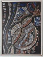 Modern. Gouache. Gesigneerd. 1964., Ophalen of Verzenden