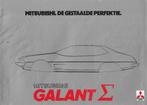 Brochure Mitsubishi GALANT, 1979 (NL)., Nieuw, Ophalen of Verzenden, Mitsubishi, HNG, Sassenheim