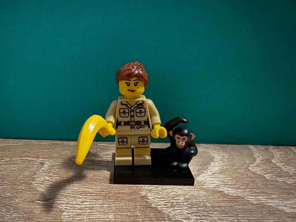 LEGO CMF Serie 5: Zoo Keeper, Ophalen of Verzenden, Zo goed als nieuw, Complete set, Lego