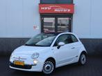 Fiat 500 1.2 Lounge navi automaat panodak camera org NL, Gebruikt, 1242 cc, 4 cilinders, Wit