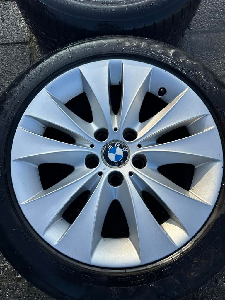 BMW E60/E61 zomerbanden 225/50/17, Ophalen, Gebruikt