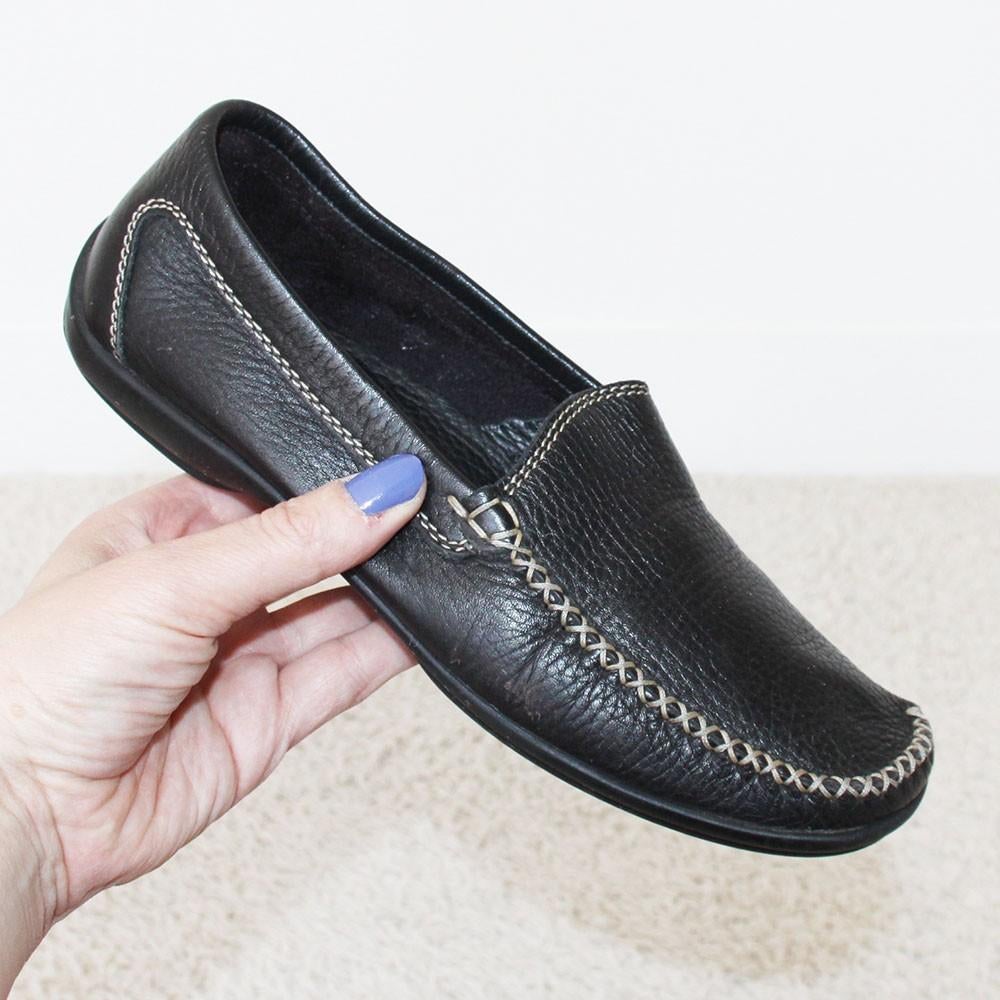Mooie Leren Sioux Loafers - 31 (Maat 5/38) € 35,-, Sioux, Ophalen of Verzenden, Zo goed als nieuw, Instappers