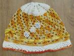 Muts gehaakt, Kinderen en Baby's, Kinderkleding | Mutsen, Sjaals en Handschoenen, Ophalen of Verzenden, Zo goed als nieuw, Meisje