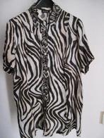linnen blouse, dierenprint, zebraprint, maat 44 basler, Kleding | Dames, Basler, Ophalen of Verzenden, Nieuw, Maat 42/44 (L)
