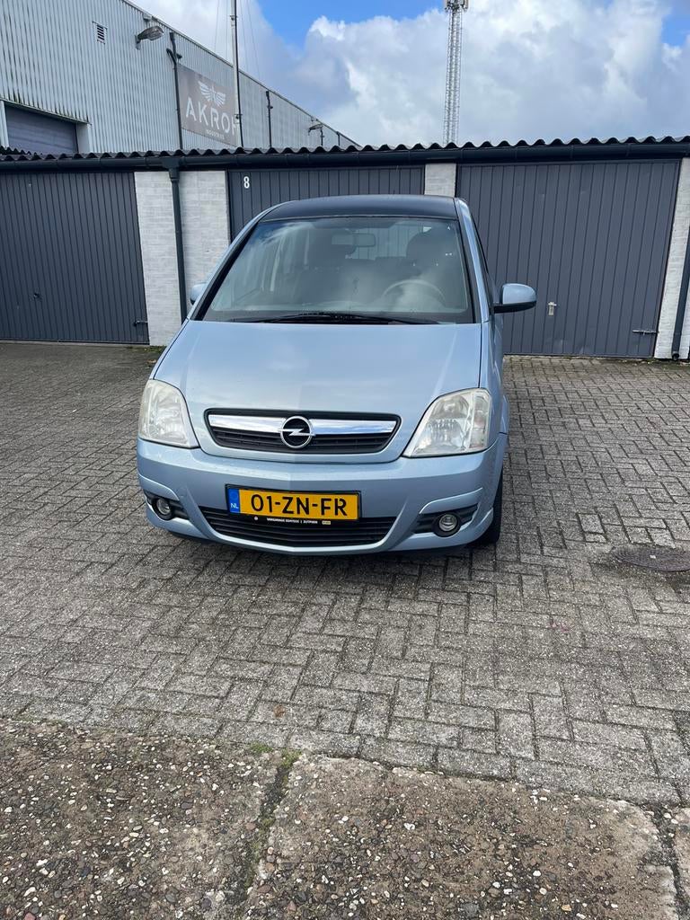 Opel Meriva 1.4 16V 2008  airco apk nieuw dealer onderhouden, Auto's, Opel, Voorwielaandrijving, 4 cilinders, Blauw, Bedrijf