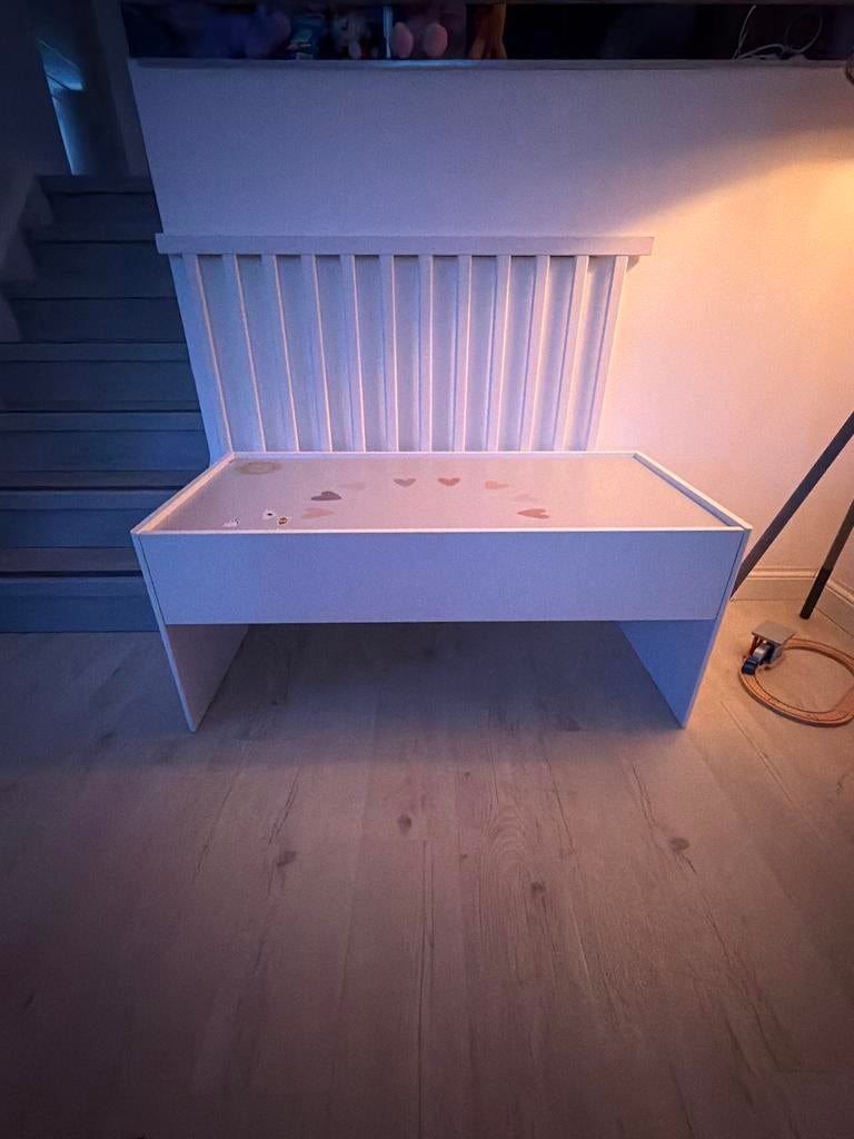 IKEA Dundra kinderbankje, Kinderen en Baby's, Kinderkamer | Tafels en Stoelen, Ophalen, Gebruikt, Tafel(s) en Stoel(en)