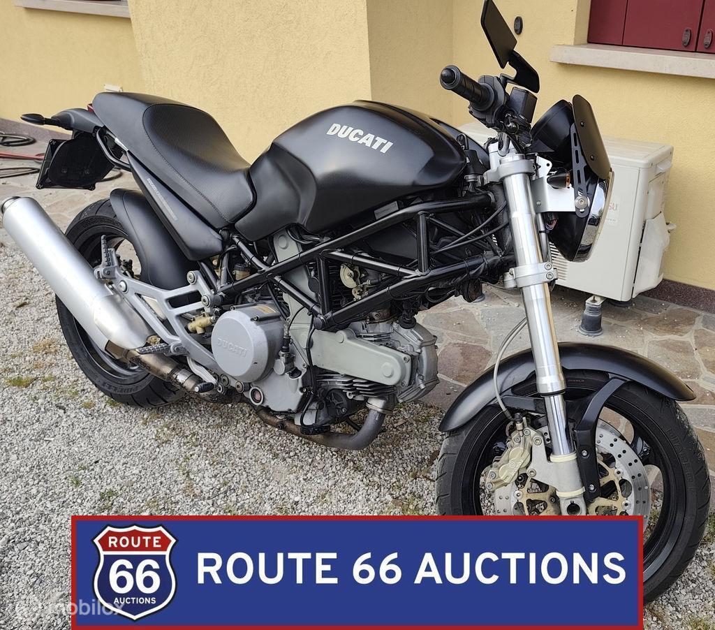 Ducati Monster 620 Dark | 2003 | Route 66 Auctions, Auto's, Overige Auto's, Gebruikt, Overige carrosserieën, Zwart, Bedrijf