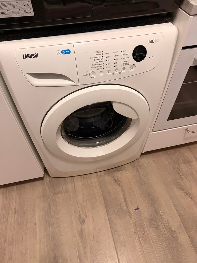 Zanussi Lindo 100 Wasmachine 7 kg - Perfecte staat, Witgoed en Apparatuur, Wasmachines, 6 tot 8 kg, Gebruikt, Ophalen of Verzenden