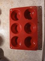 Cassetti siliconen muffinvorm - 6 cups, Ophalen of Verzenden, Gebruikt