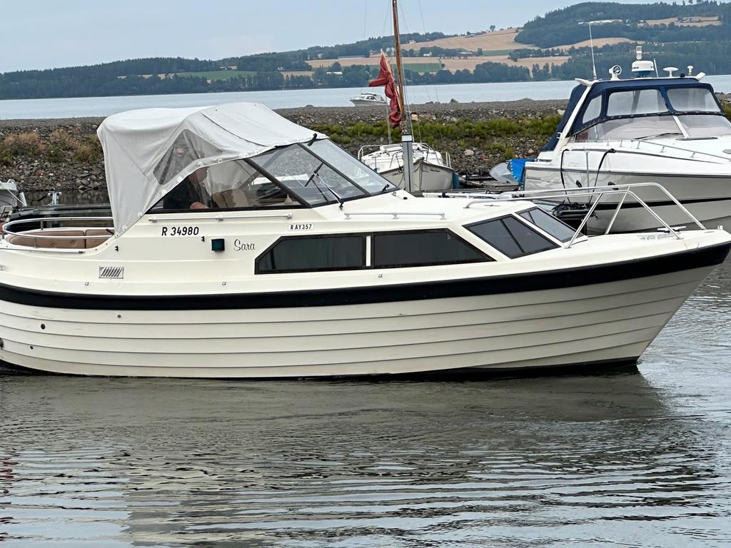 Scand 25 | Noorse spitsgatter | 50 pk | Rondzit (uniek!), Watersport en Boten, Motorboten en Motorjachten, Gebruikt, Binnenboordmotor